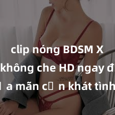 clip nóng BDSM Xem sex không che HD ngay để thỏa mãn cơn khát tình dục của bạn! Video chất lượng cao, cảnh quay rõ nét, sẽ khiến bạn không thể rời mắt! Hãy trải nghiệm ngay!